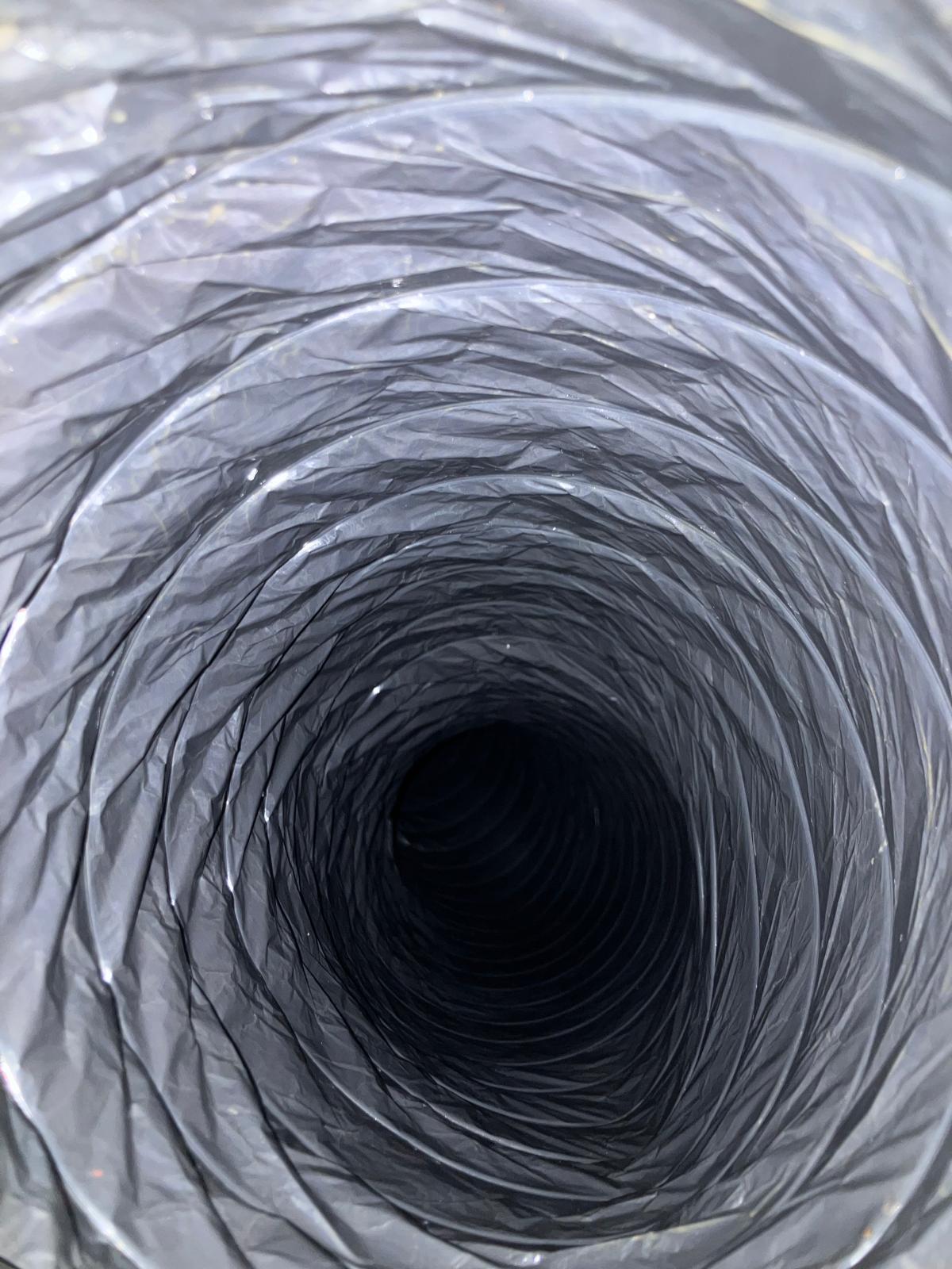 After FreshVent air duct cleaning — spotless ductwork in Plano home