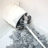 Dryer vent brush cleaning tool