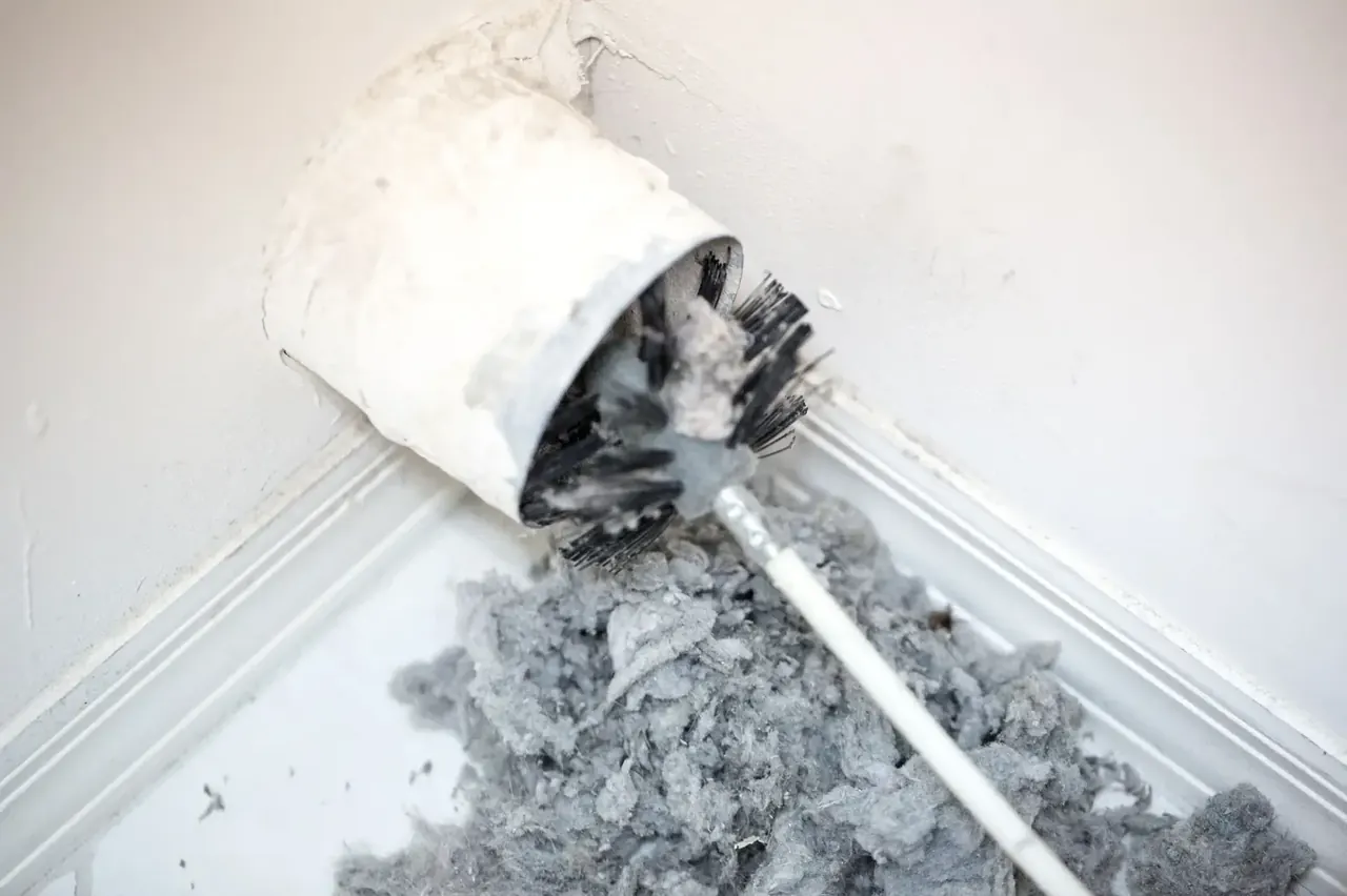 Dryer vent exterior connection